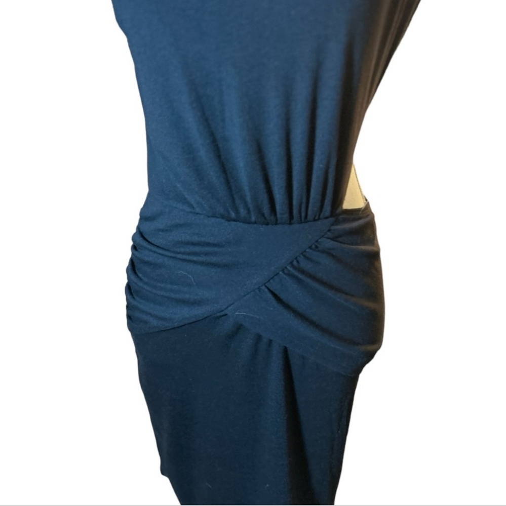 Lush NEW With tags Black One Shoulder Cut Out sexy BodyCon Dress🆕 - Picture 3 of 5